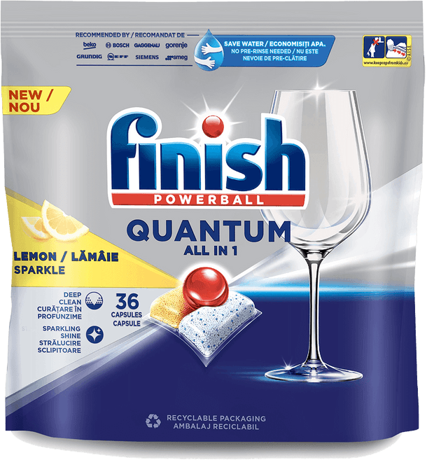 Finish Quantum Detergent pentru mașina de spălat vase