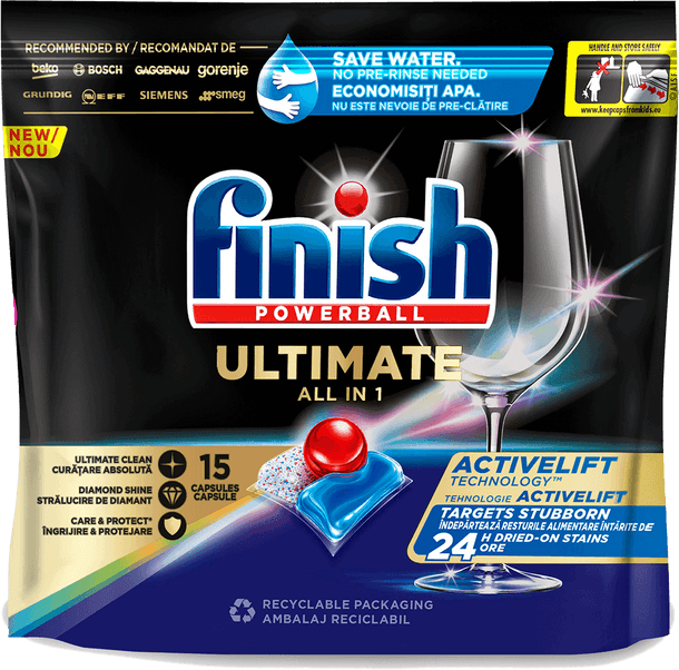Finish Ultimate Detergent pentru mașina de spălat vase